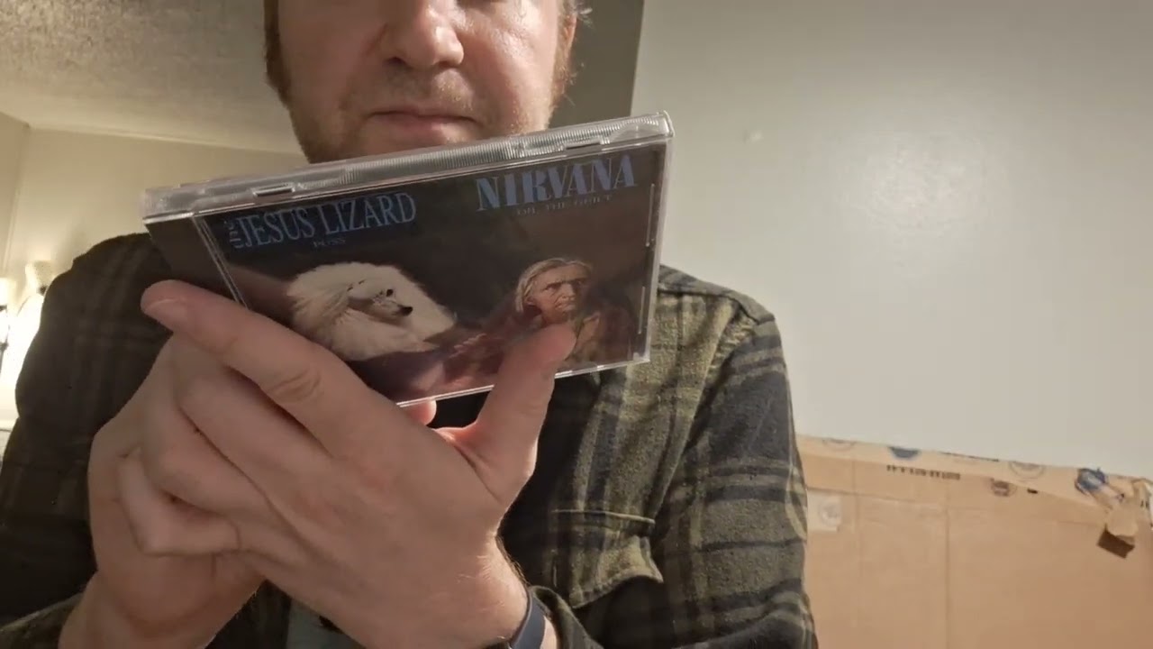 NIRVANA PUSS jesus lizard split single oh the guilt 1993 CD release used unboxing