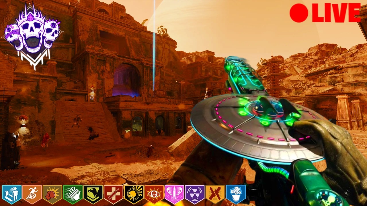 MARS CURSED SURVIVAL | ROAD TO MAX PRESTIGE | BO7 ZOMBIES #gaming #bo7 #bo7live  #shorts