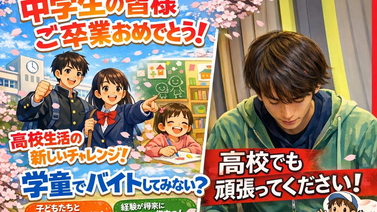 高校生活の新たな選択肢！学童でアルバイトしてみませんか。