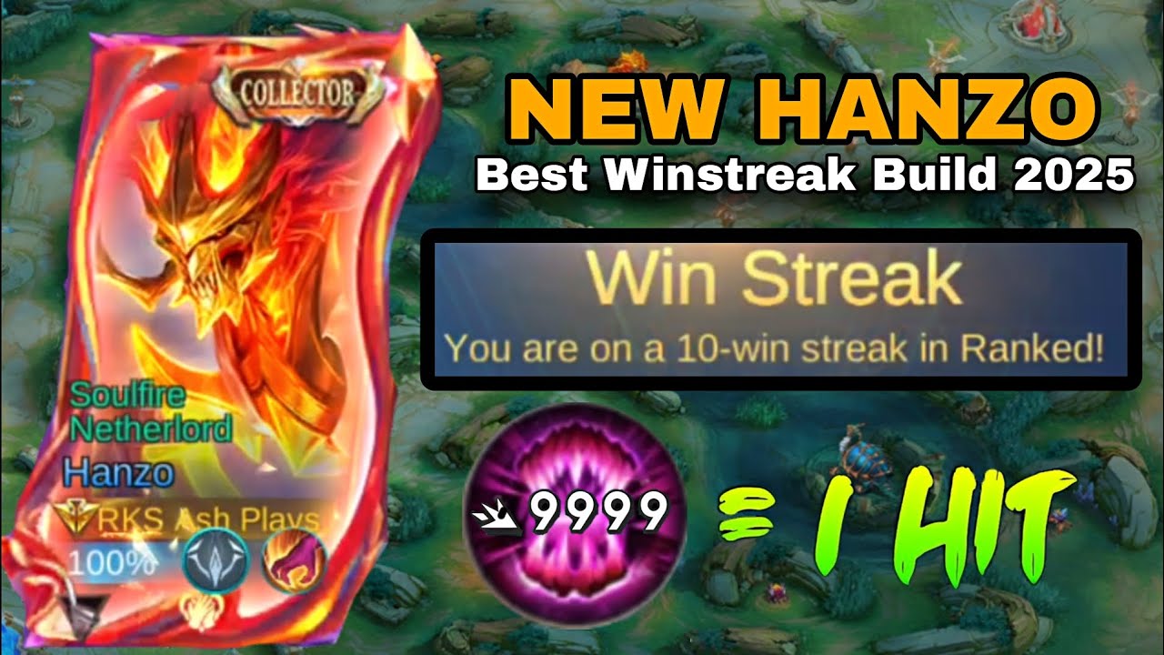 НАКОНЕЦ-ТО!!!😱 НОВАЯ СБОРКА HANZO AUTO WINSTREAK УЖЕ ЗДЕСЬ!!!!🔥(новая сборка Hanzo meta 2025)