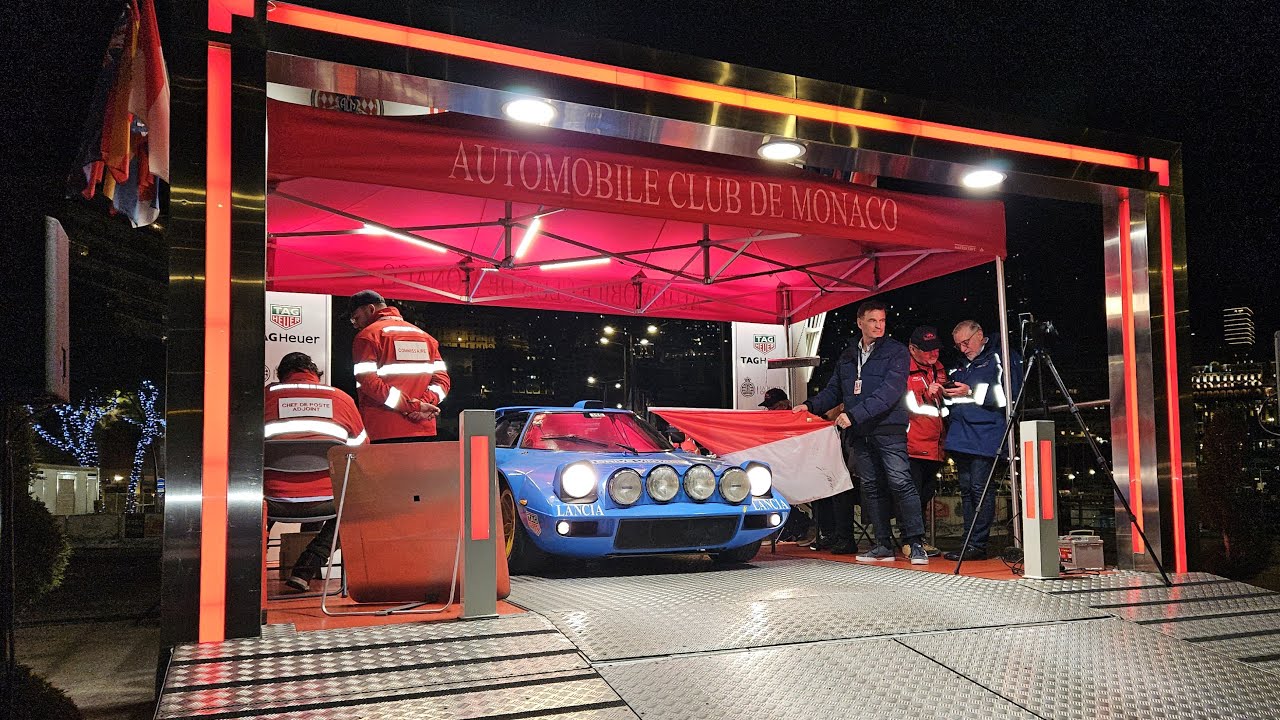 RALLYE DE MONTE CARLO HISTORIQUE 2025 CMS @automobileclubmonaco#automobile  #rallyemontecarlo