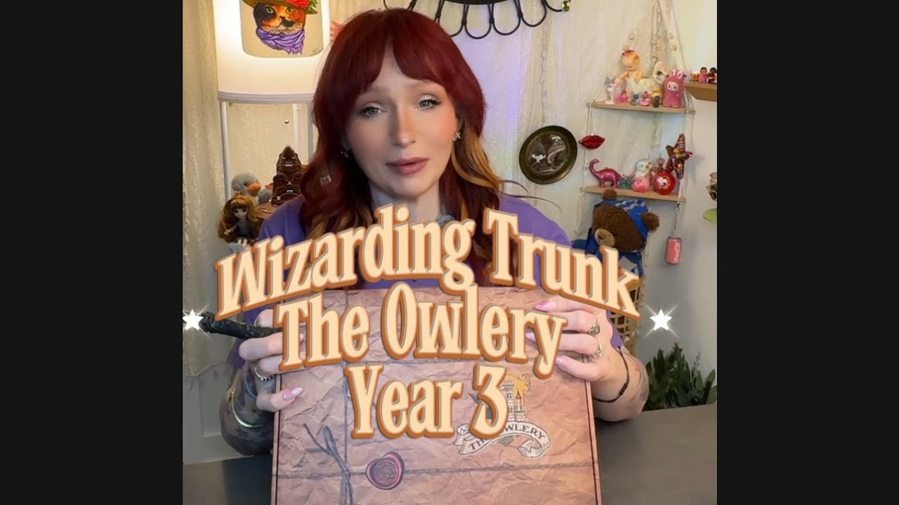 Unboxing THe Wizarding Trunk Subscription Box!