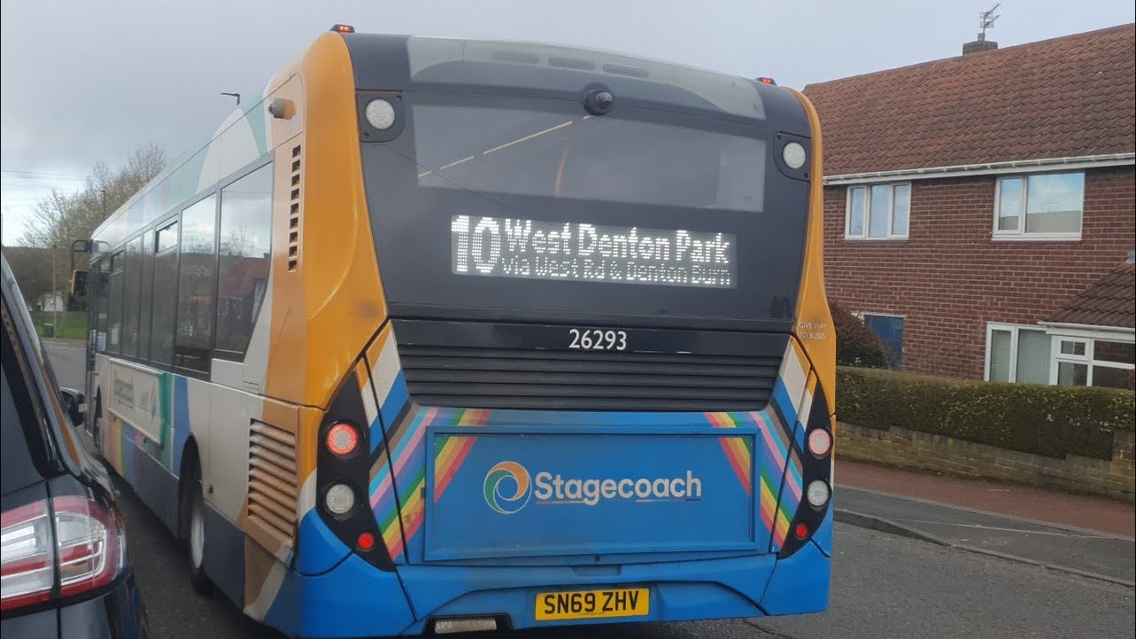 26293/SN69 ZHV Stagecoach Northeast Adl Enviro 200 MMC On The 11