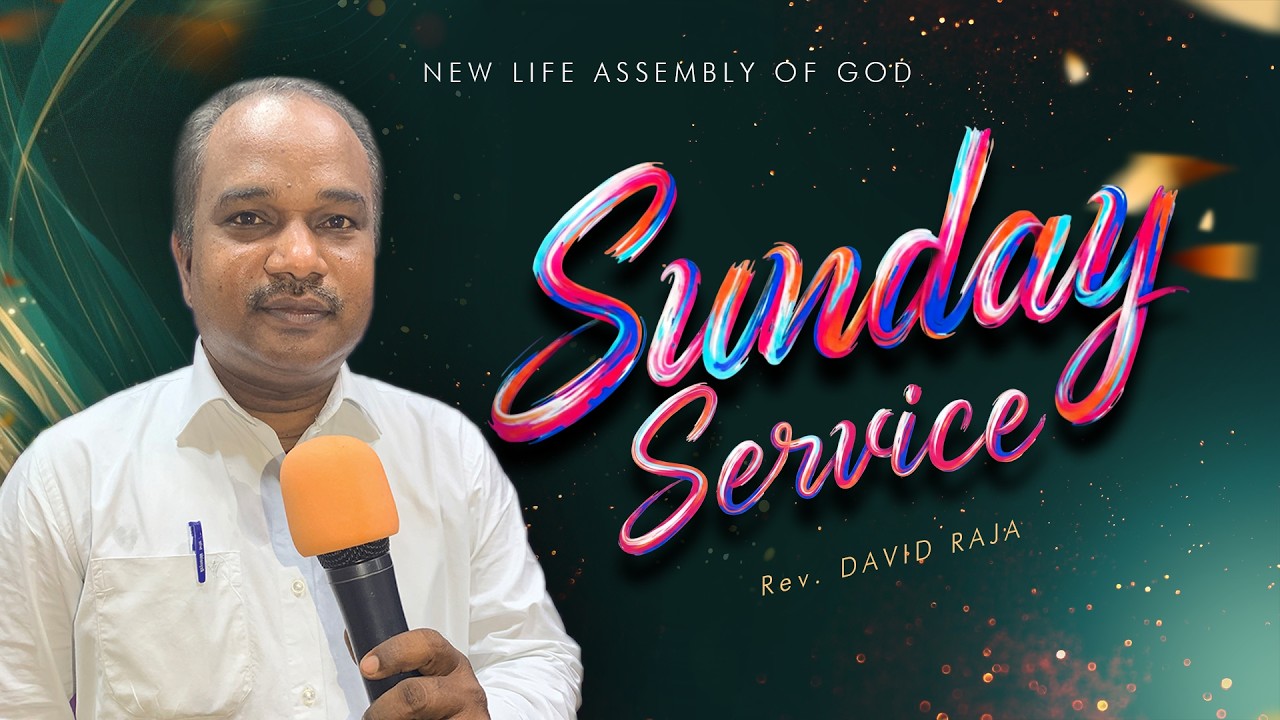 Sunday Evening Service | Rev. David Raja | 15 FEB 2026