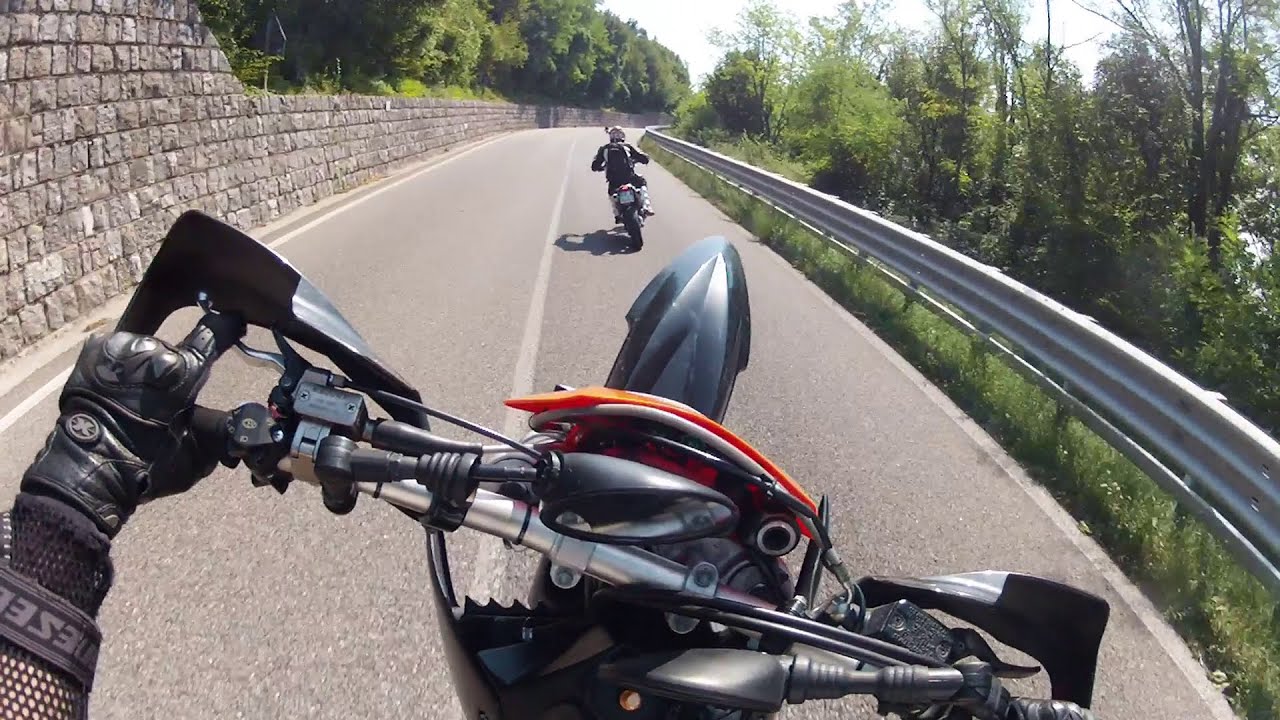 KTM 625 - HUSQVARNA 630 -Riding in the mountain