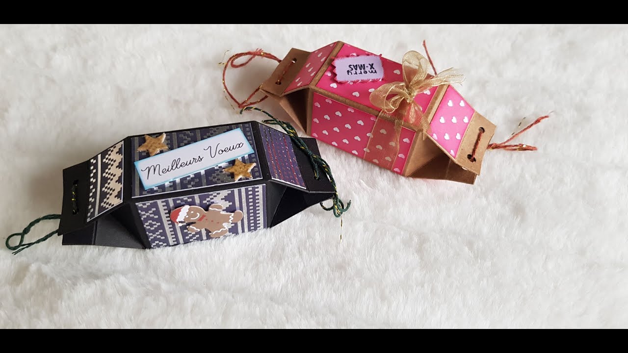boite chocolat invités. facile 🎁🎄en 5 minutes c est fait