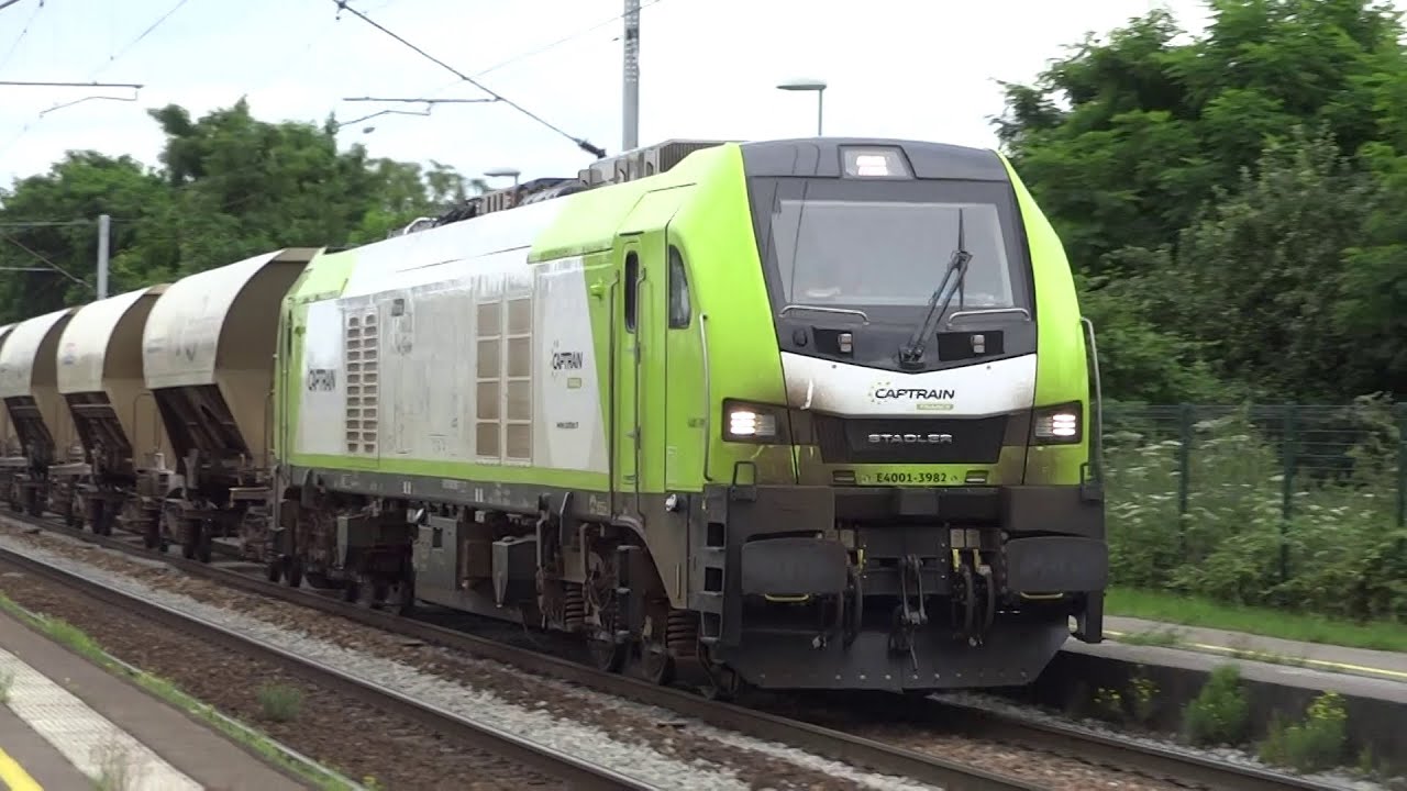 Circulations ferroviaires à Tergnier le 29 juillet 2021 (des Corails, du Fret et une Euro 4001 ! )