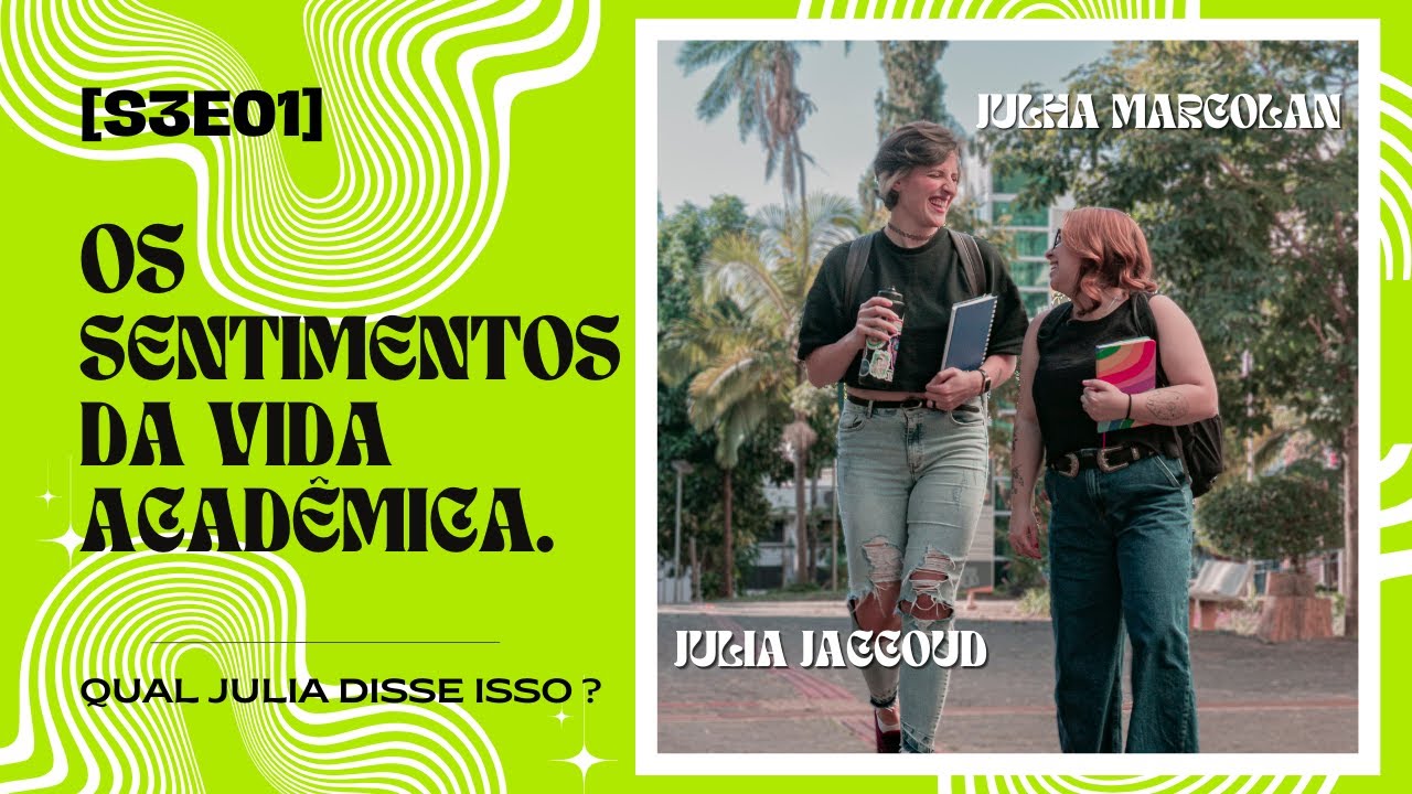 [S3E01] Matemática e Física: Como é fazer uma pós-graduação - Divertidamente na Vida Acadêmica