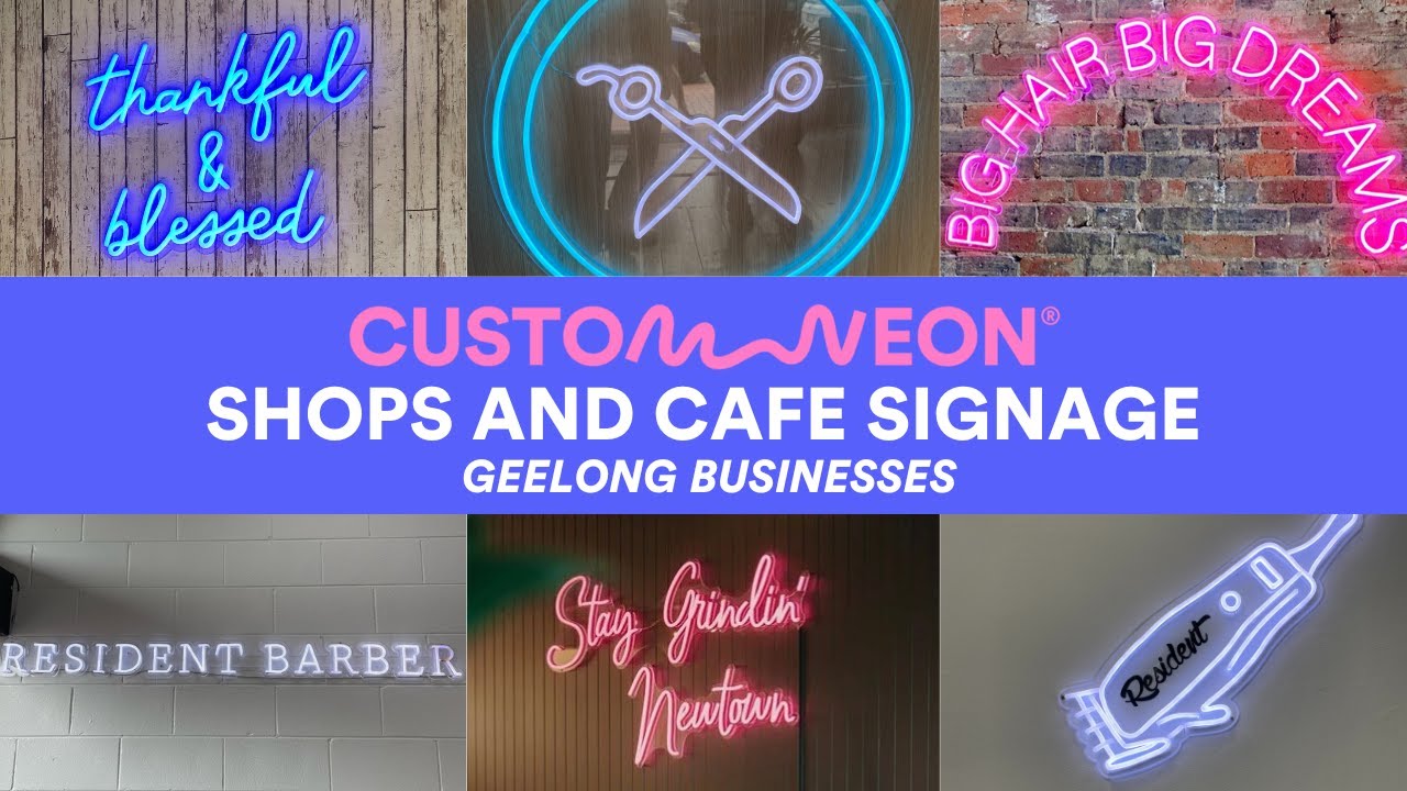 See Custom Neon® Business Signs IRL: Neon Sign Styling & Installation Ideas for Shops & Cafes