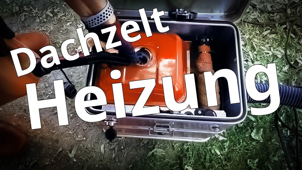Unsere mobile Dachzeltheizung - Autoterm Planar 2D