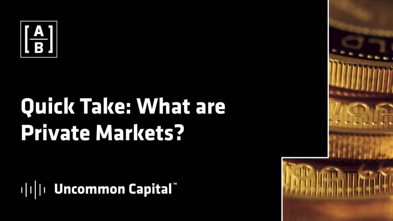 Quick Take: What are Private Markets?