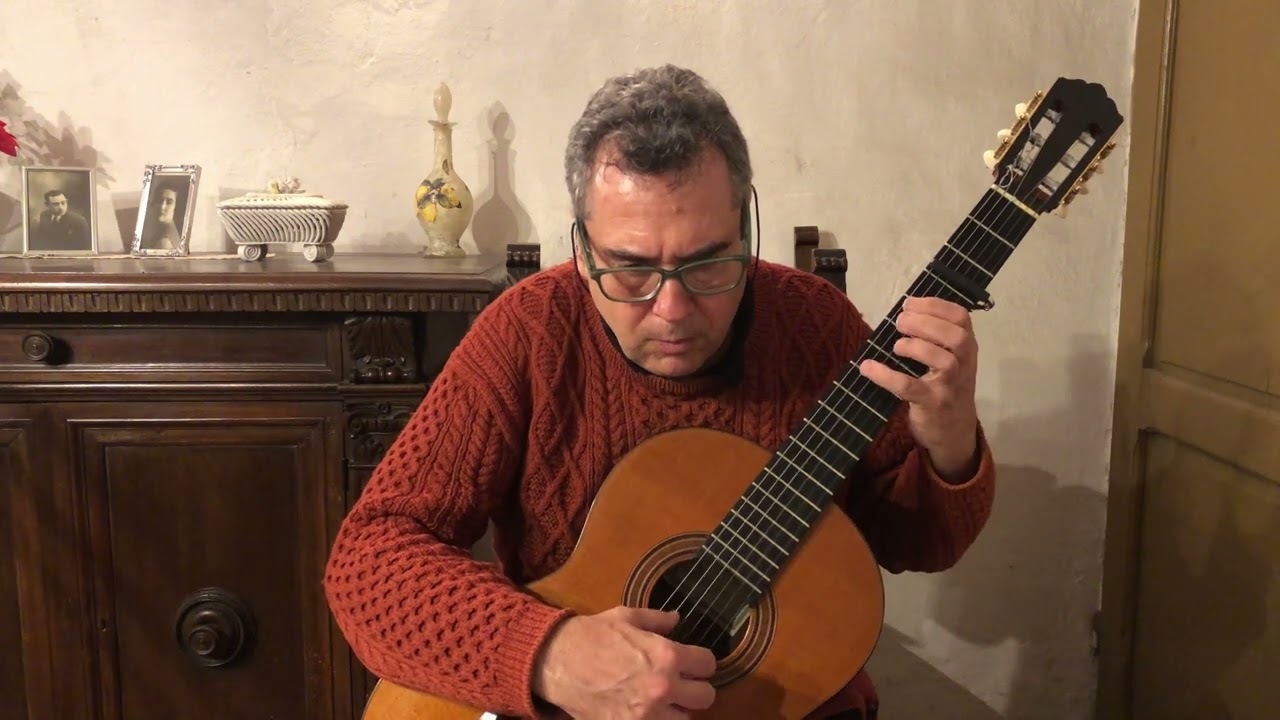 Fantasia 33 (sopra mi fa mi) Francesco da Milano - Emanuele Serra (chitarra)