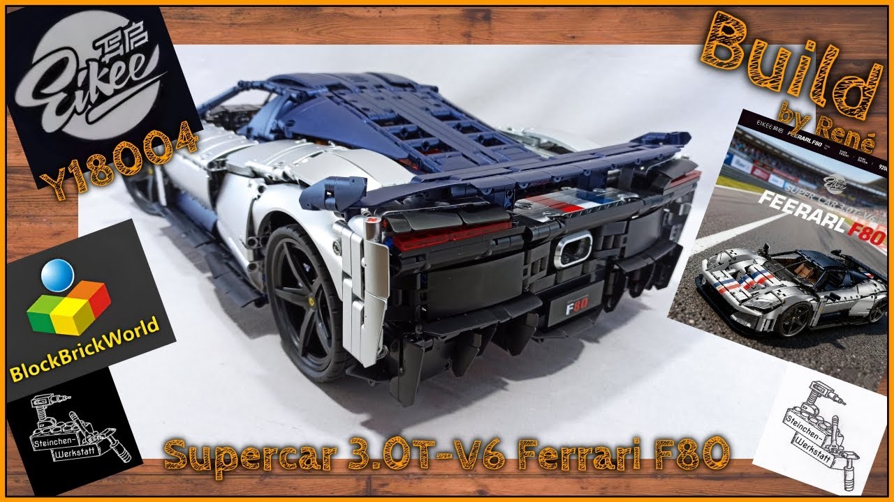 Viel Potenzial, aber auch viel Farbseuche bei Eikee´s Ferrari F80 | Y18004