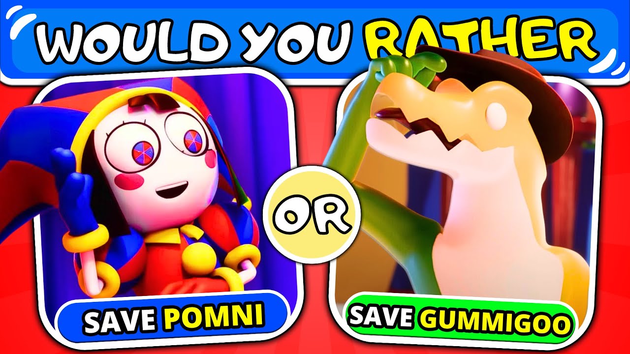 Would You Rather... The Amazing Digital Circus! 🎪