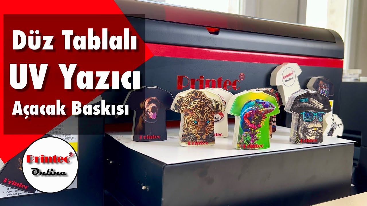 Printec UV Yazıcı ile şişe açacağı üzerine baskı nasıl yapılır?
