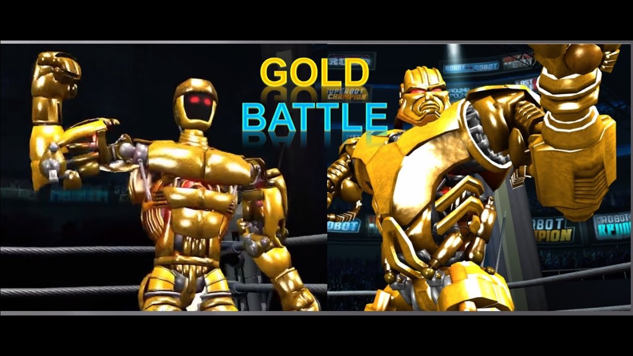 Gold Atom VS Gold Zeus - Real Steel (XBOX)