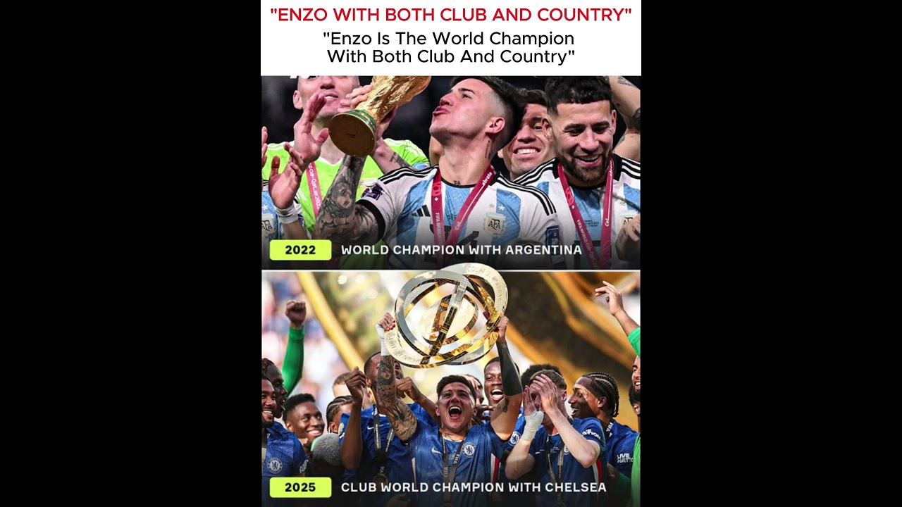 Enzo Fernandes with club and country 