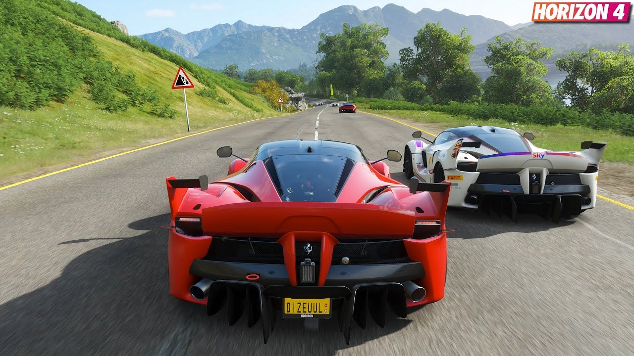 Forza Horizon 4 - Ferrari FXX K | Goliath Race Gameplay