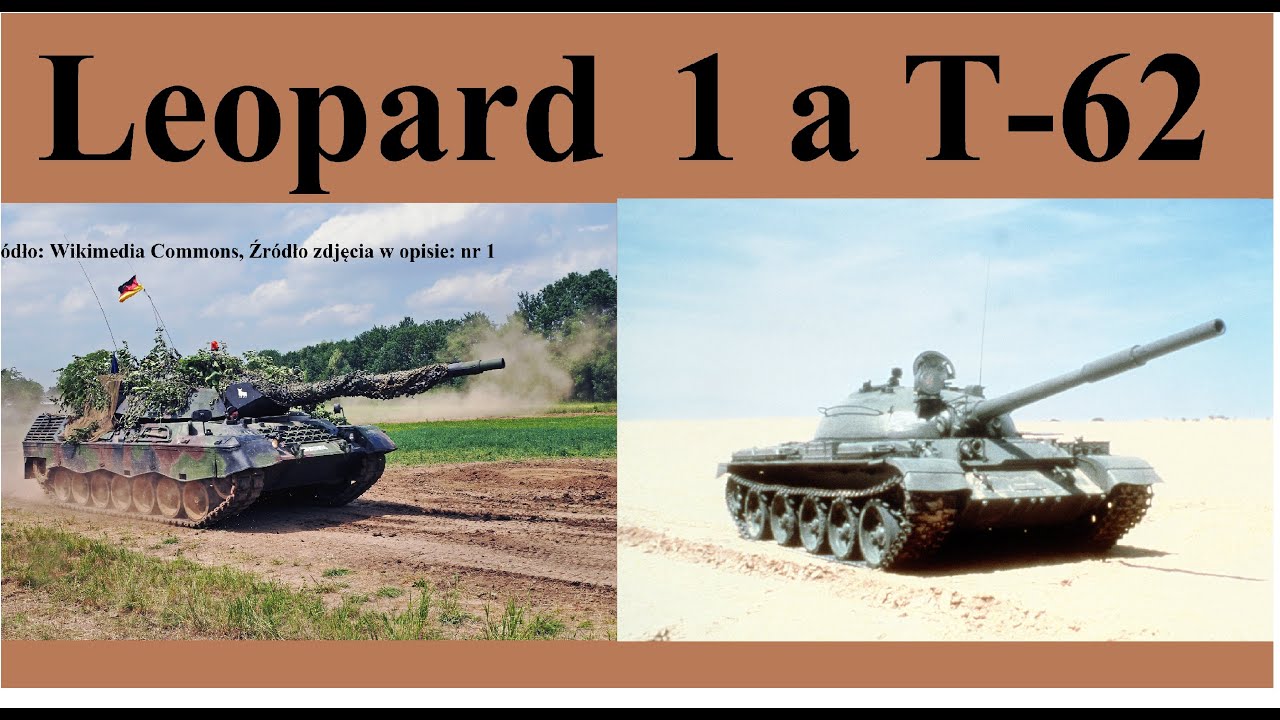Leopard 1 a T-62   porównanie i różnice
