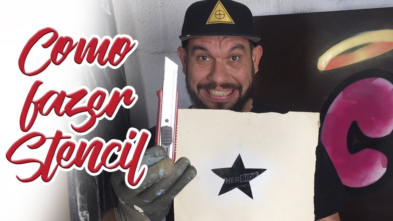 APRENDA A FAZER SEUS PRÓPRIOS STENCILS