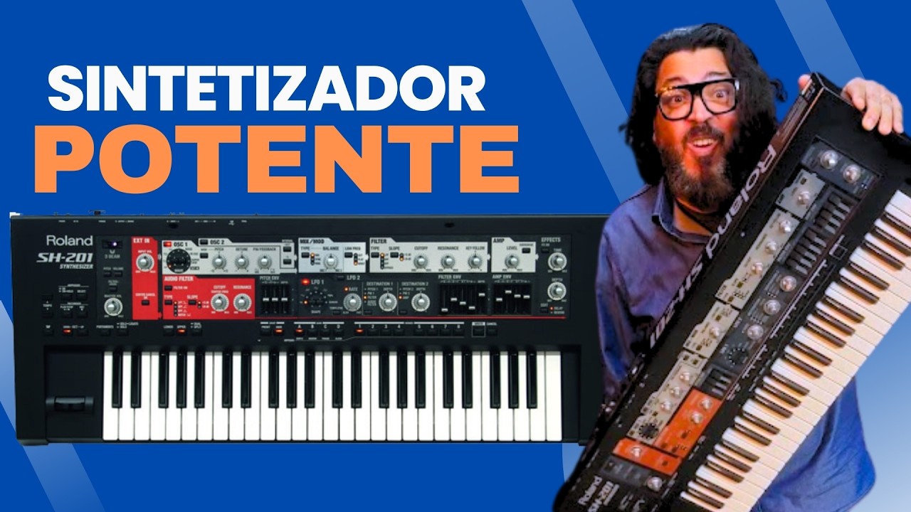 Roland SH-201 Review – Ainda Vale a Pena em 2025? SuperSaw, Timbres e Recursos!