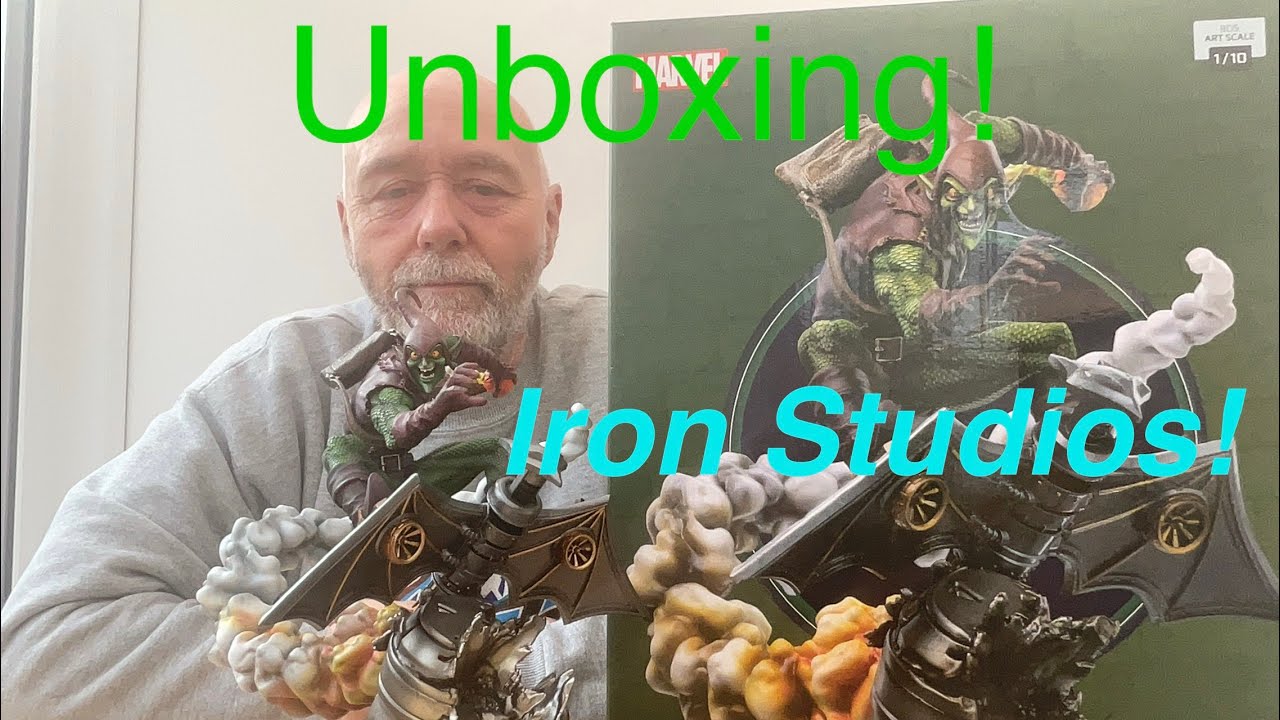 LETS UNBOX AMAZING SPIDER-MANS GREATEST FOE! IRON STUDIOS 1/10 STATUE! GREEN GOBLIN #marvel #comics