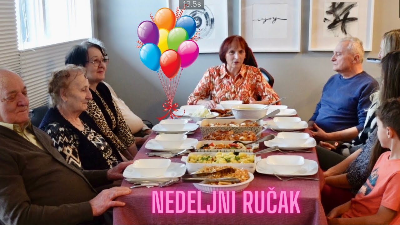 NEDELJNI RUČAK  OD SUPE DO DESERTA, RUČAK  #49