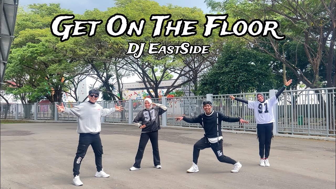 Get On The Floor ~ Dj EastSide || Zumba || Dance Fitness || Happy Role Creation