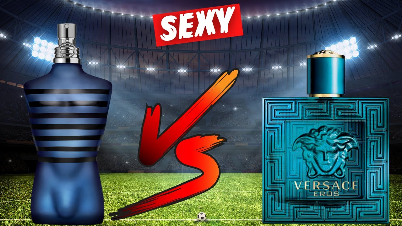 مقارنة عطر فيرزاتشي ايروس مع جون بول جيتي الترا ميل || Versace Eros vs JPG Ultra Male