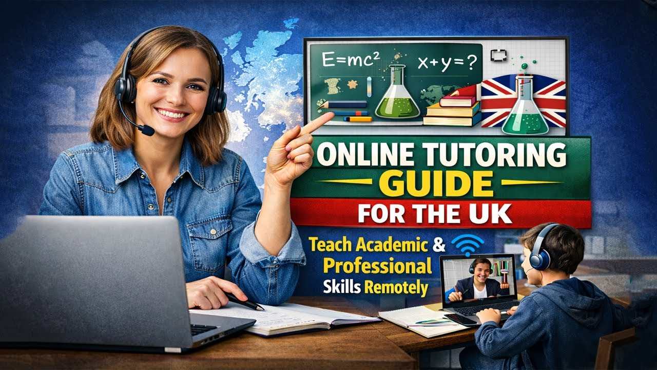 Online Tutoring Guide for the UK | Teach Academic and Professional Skills Remotely
