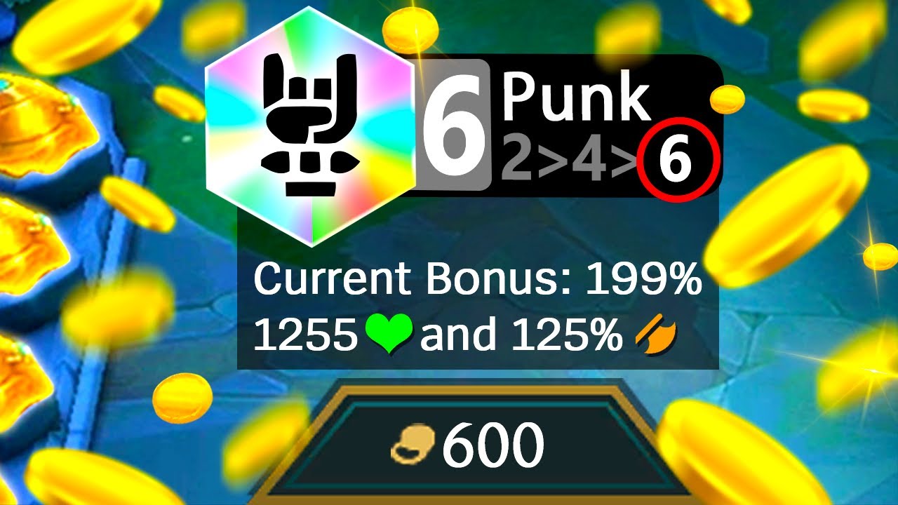 *INSANE PUNK POWER* 600 GOLD Spent on Re-Rolls
