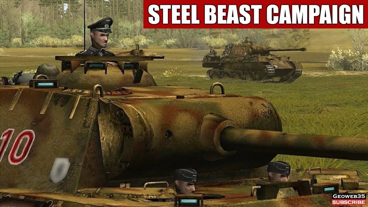 Panzer V Panther Tank Steel Beast Campaign (Compilation) WW2 Tank Simulator