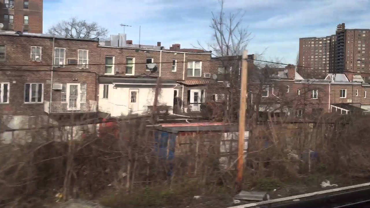 LIRR C3 Bi-Level between Hunterspoint Ave. & Jamaica Station.