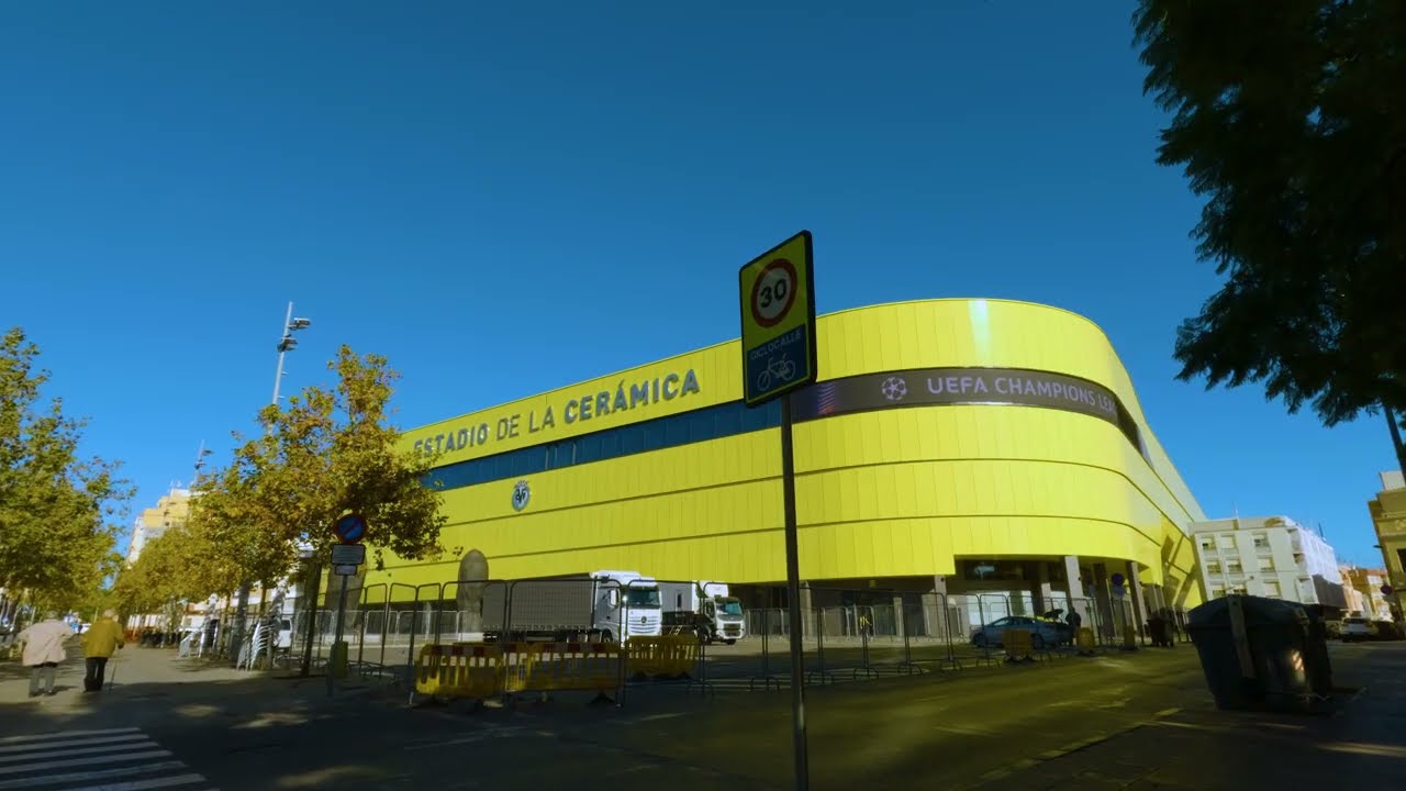 Caminata de la Estación de tren al Estadio de la Cerámica, Vila-real, Castellón