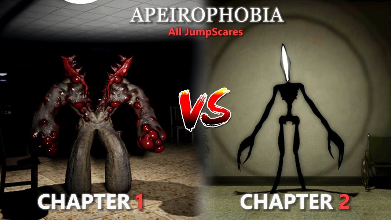 Roblox Apeirophobia Chapter 1 vs Chapter 2 JumpScares [Roblox Backrooms]