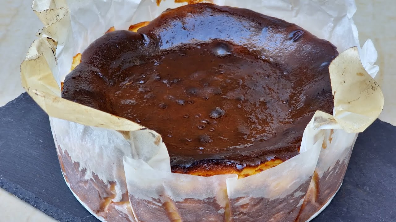 BASQUE BURNT CHEESECAKE RECIPE
