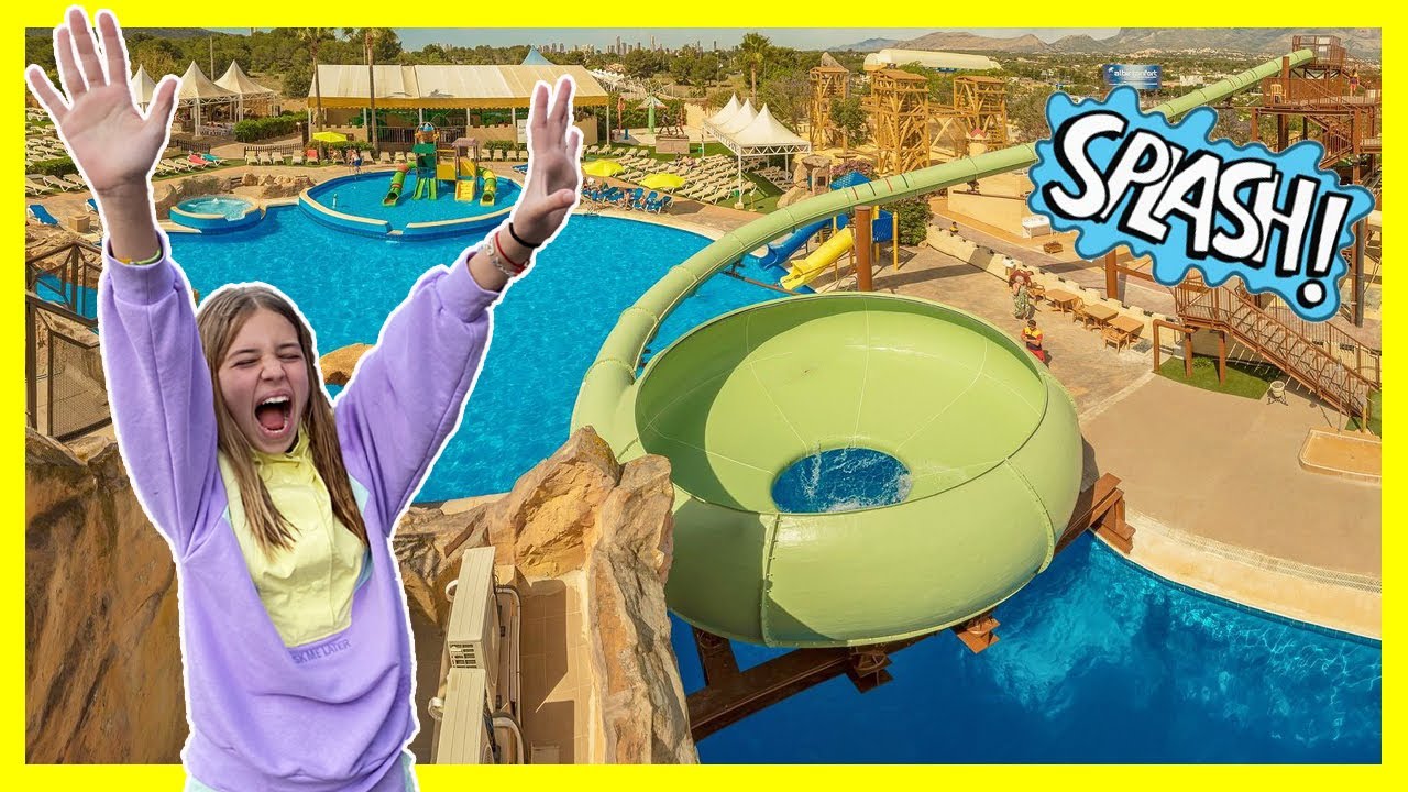 RUTINA DE MAÑANA EN VACACIONES EN EL MEJOR HOTEL DE LUJO DEL MUNDO 💦 ME BAÑO EN SU PARQUE ACUÁTICO