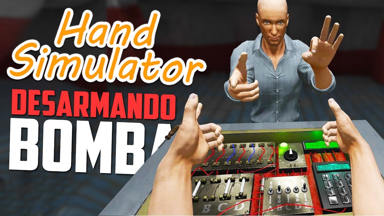 Hand Simulator mas dei uma MÃOZINHA numa BOMBA