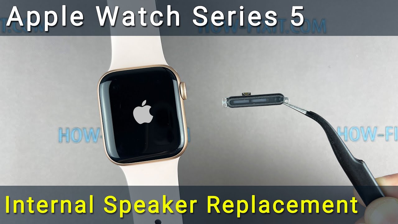 Замена динамика Apple Watch Series 5