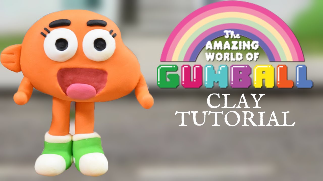 Making Darwin From The Amazing World Of Gumball Using Polymer Clay - Tutorial