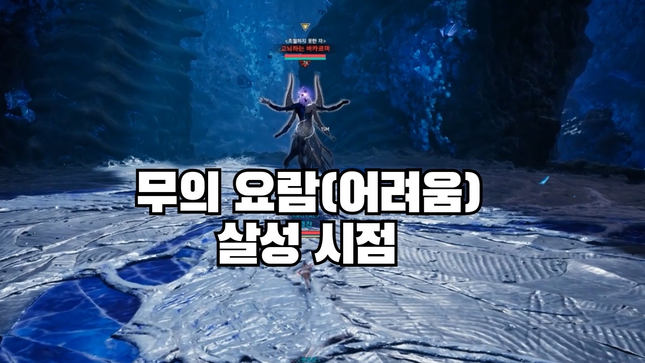 아이온2 무의 요람(어려움) 클리어 살성 시점