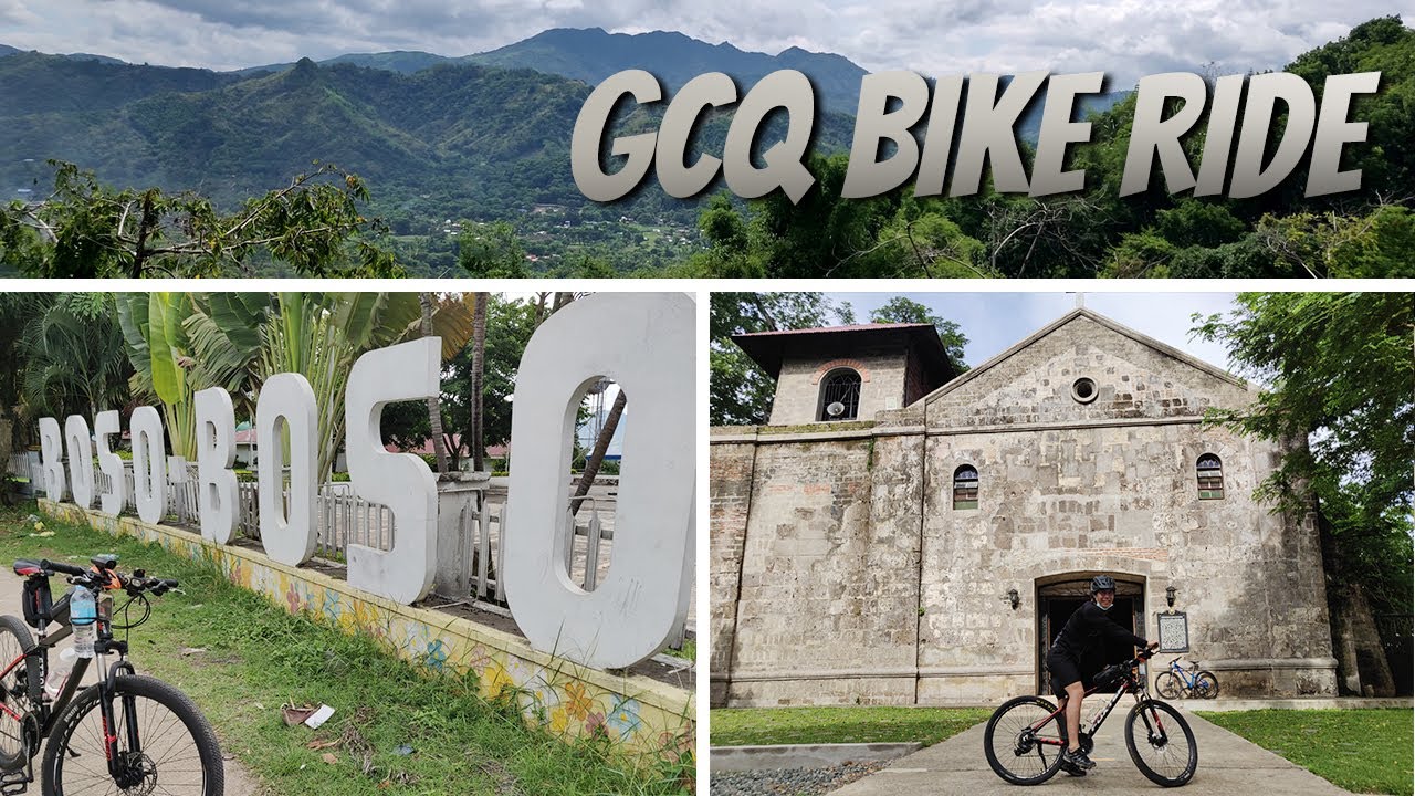 GCQ Bike Ride to Boso Boso Church and Highlands | First Ride sa Marilaque Highway | Newbie