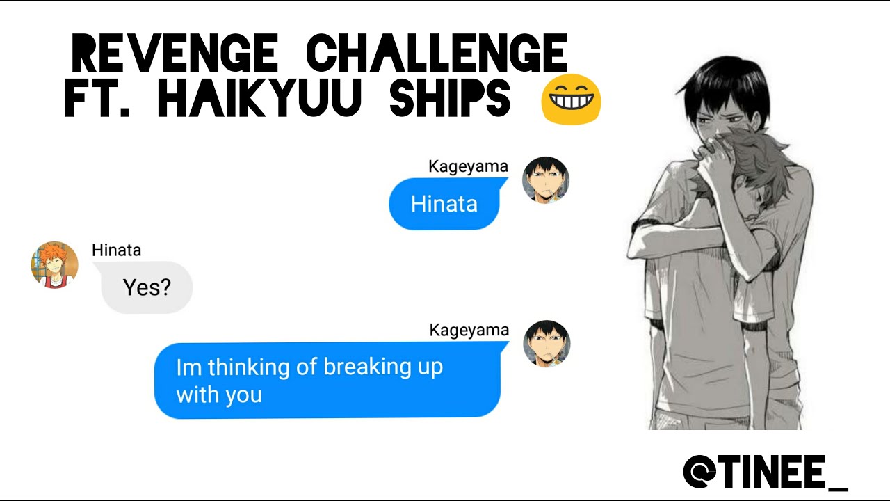 "Let's break up" ft. Haikyuu Ships