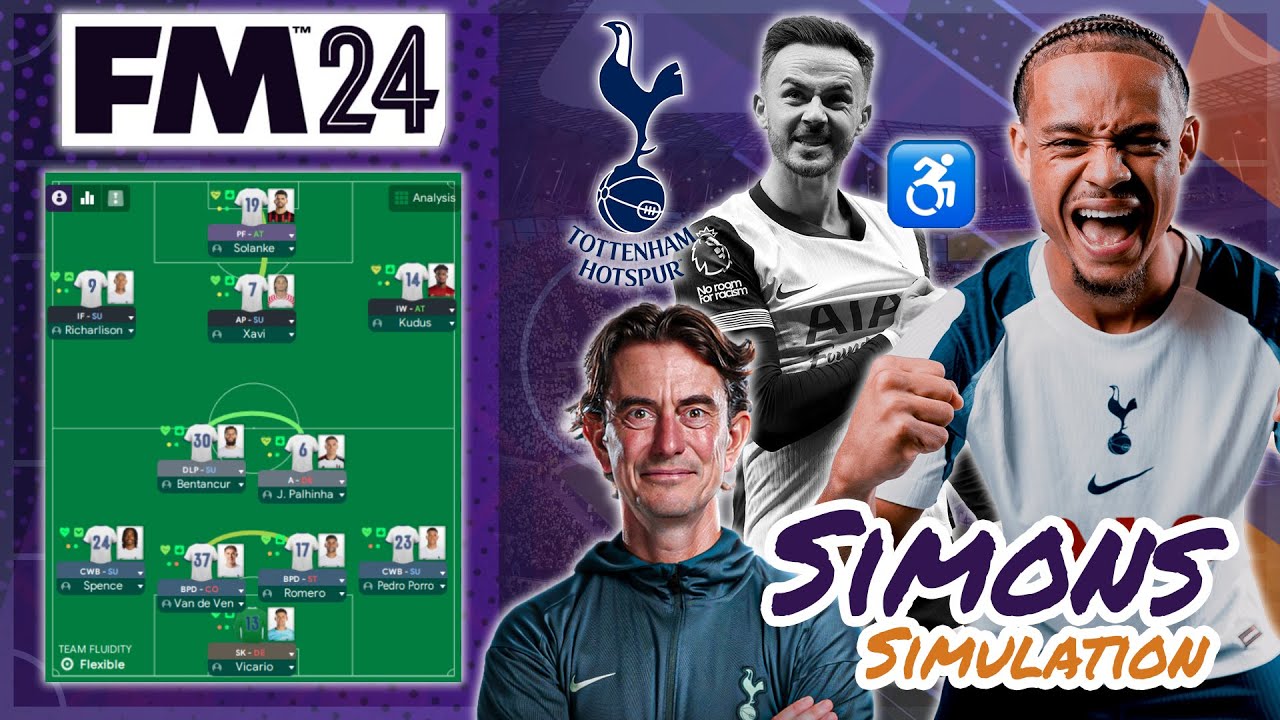 Xavi Simons Chooses Tottenham! 🤯⚪ | Football Manager Simulations