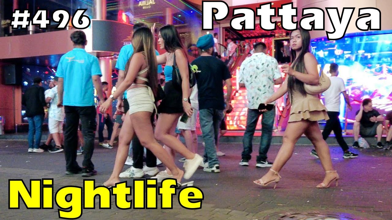 Pattaya nightlife, Thailand 🇹🇭 | Walking Street Pattaya night time scenes
