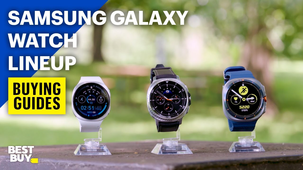 Samsung Galaxy Watch Lineup &ndash; Buying Guides from Best Buy
