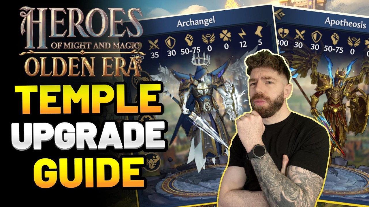 The BEST Upgrade Options for Each TEMPLE Unit in Heroes of Might and Magic: Olden Era