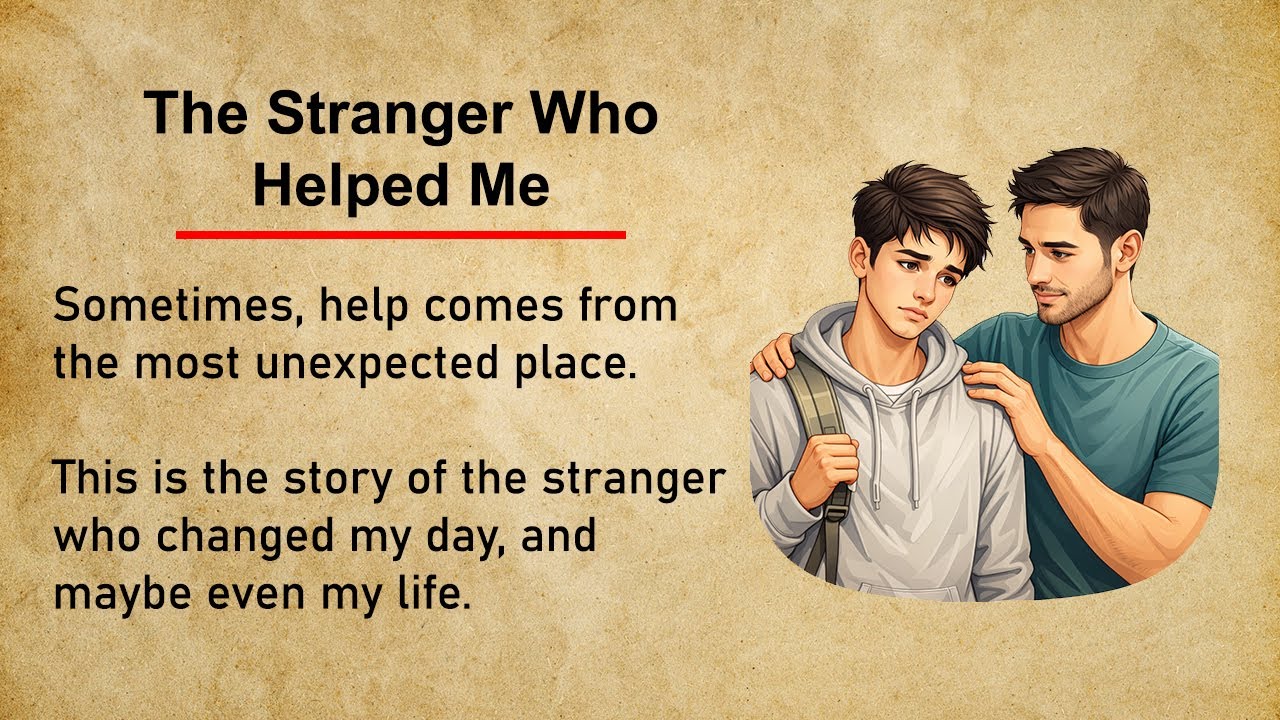 The Stranger Who Helped Me || Learn English! 🚀 #learnenglish #shorts #viral #viralshorts