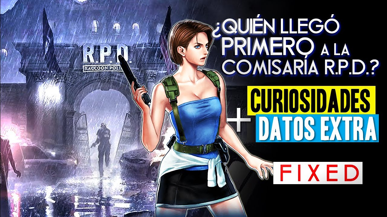 ¿Qué pasó en la comisaría de RACCOON CITY durante el brote viral? | LORE | FIXED