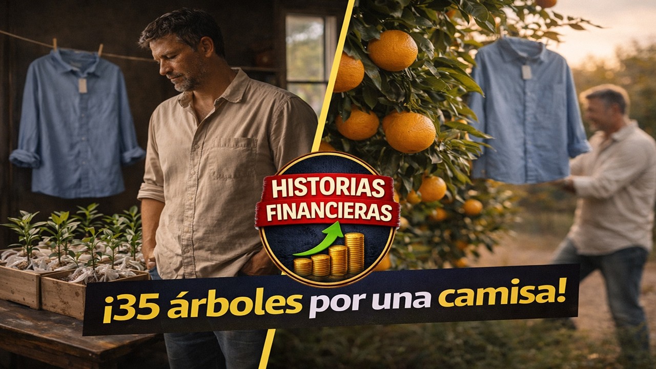 Cambió su camisa nueva por 35 naranjos… años después lo entendieron